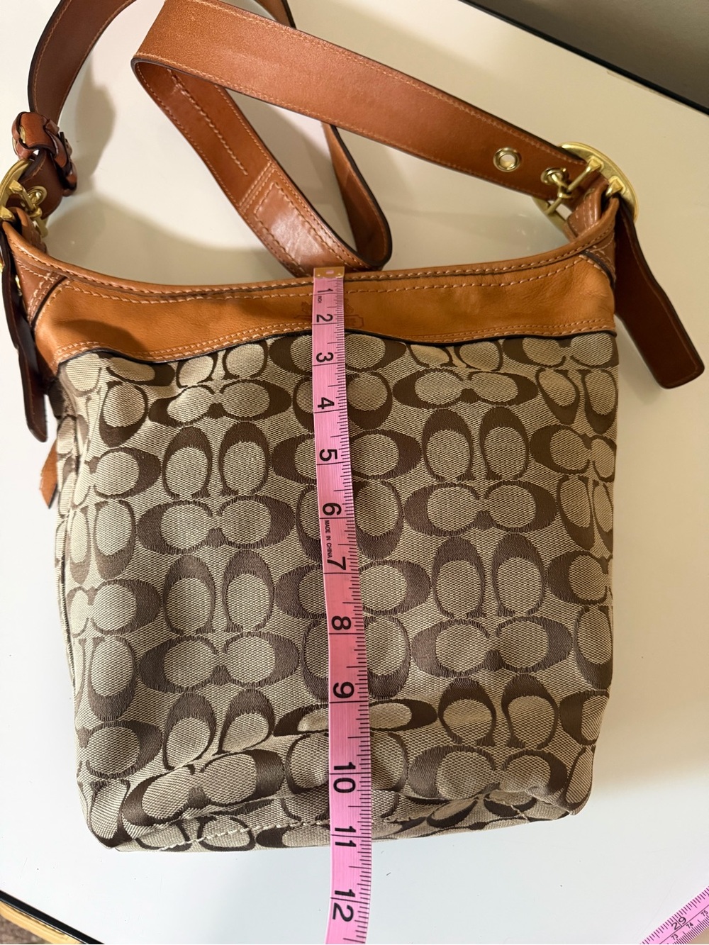 Y2K Coach Bleecker Signature Duffle Bag - Picture 8 of 14